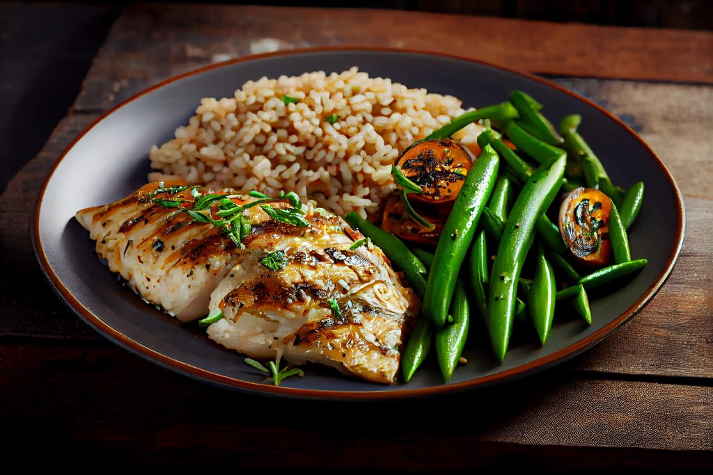 what is a healthy brown rice and chicken recipes